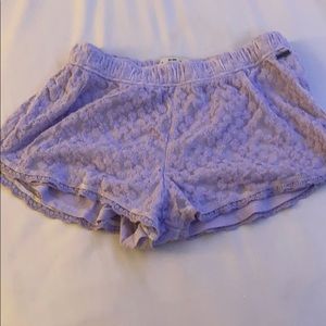 Pupure Abercrombie lace shorts